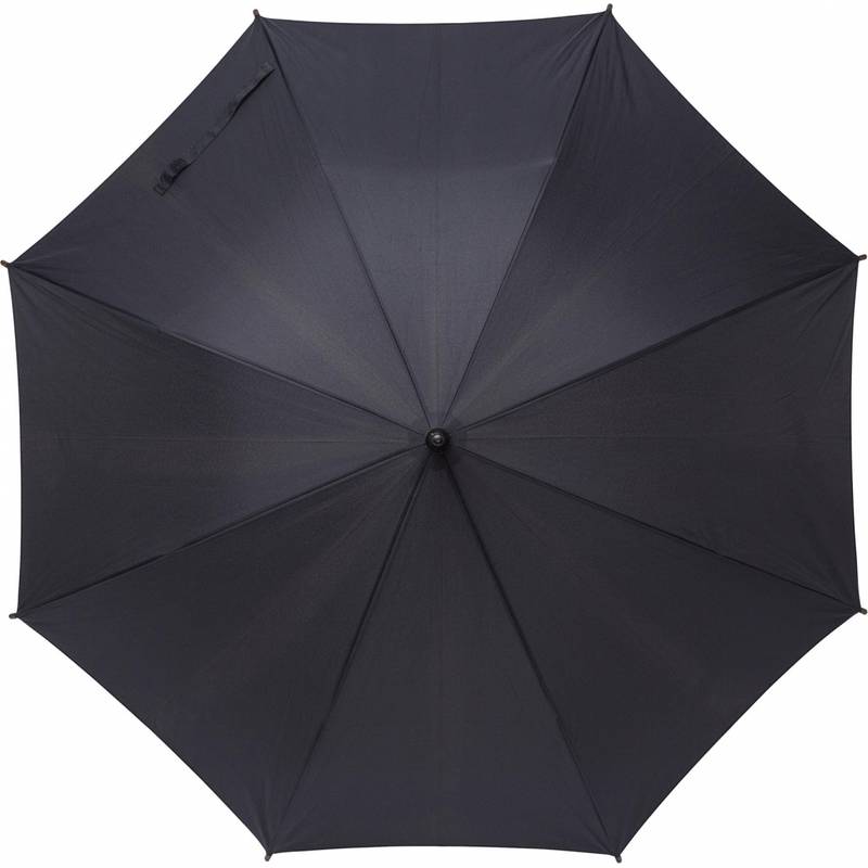 TERUEL Automatický dáždnik, recyklovaný materiál RPET,čierna TERUEL Automatický dáždnik, recyklovaný materiál RPET,čierna